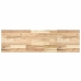 Estantes flotantes 2 uds madera acacia sin tratar 140x40x4 cm