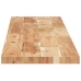 vidaXL Estante flotante 2 uds madera acacia acabado aceite 140x20x2 cm