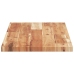 Estante flotante madera acacia maciza acabado aceite 80x30x2 cm