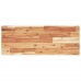 vidaXL Estante flotante madera acacia maciza acabado aceite 100x30x2cm