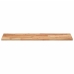 vidaXL Estante flotante madera acacia maciza acabado aceite 100x30x2cm