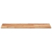 vidaXL Estante flotante 3 uds madera acacia acabado aceite 100x30x2 cm