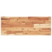 vidaXL Estante flotante 3 uds madera acacia acabado aceite 100x30x2 cm