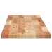 Estante flotante madera acacia maciza acabado aceite 120x30x2cm