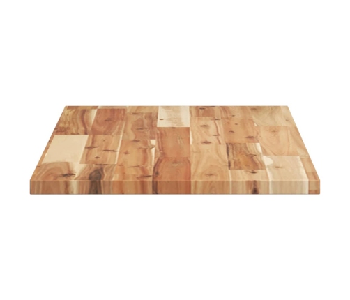 Estante flotante madera acacia maciza acabado aceite 100x40x2cm