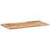 Estante flotante madera acacia maciza acabado aceite 100x40x2cm