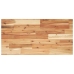 vidaXL Estante flotante 3 uds madera acacia acabado aceite 100x40x2 cm