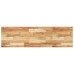 Estante flotante madera acacia maciza acabado aceite 160x40x2cm