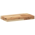 vidaXL Estante flotante madera acacia maciza acabado aceite 40x20x4 cm