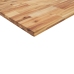 Estante flotante madera acacia maciza acabado aceite 100x20x4cm