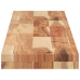 vidaXL Estante flotante 4 uds madera acacia acabado aceite 120x20x4cm