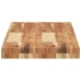 Estante flotante madera acacia maciza acabado aceite 100x30x4cm