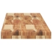 vidaXL Estante flotante madera acacia maciza acabado aceite 120x30x4cm