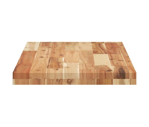 vidaXL Estante flotante madera acacia maciza acabado aceite 60x30x4 cm