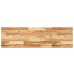 vidaXL Estante flotante 2 uds madera acacia acabado aceite 120x40x4 cm