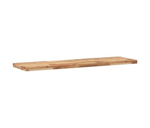 vidaXL Estante flotante 4 uds madera acacia acabado aceite 120x40x4 cm