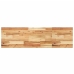 vidaXL Estante flotante 4 uds madera acacia acabado aceite 120x40x4 cm