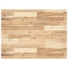 Encimera tocador baño madera maciza acacia sin tratar 80x60x4cm