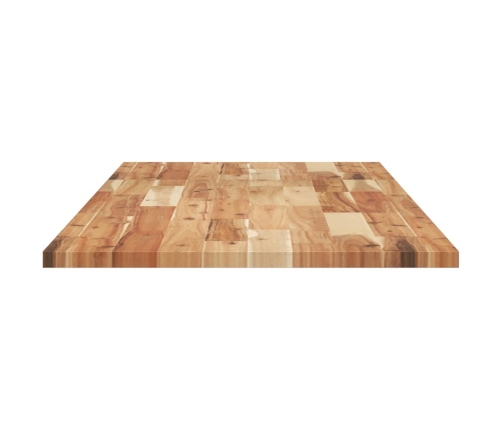 Encimera tocador baño madera acacia acabado aceite 120x50x2 cm