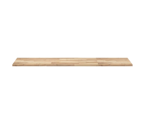 Tablero escritorio madera maciza acacia sin tratar 120x50x2 cm