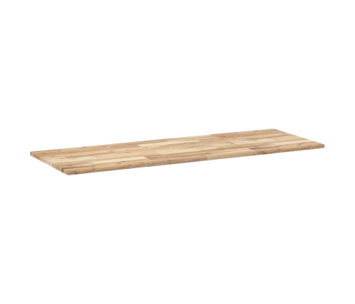 Tablero escritorio madera maciza acacia sin tratar 120x50x2 cm