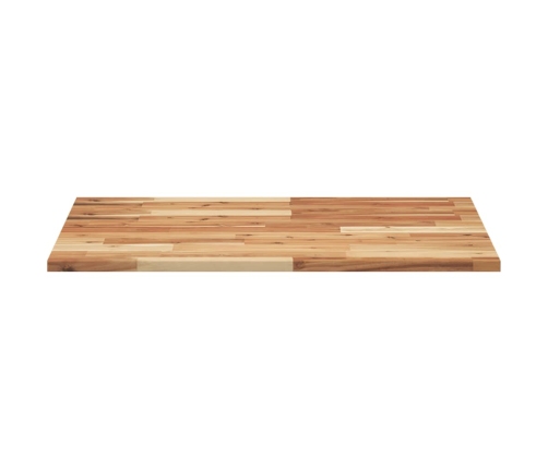 Tablero escritorio madera maciza acacia sin tratar 100x60x2 cm