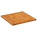 Tablero de mesa cuadrado madera maciza de acacia 40x40x2 cm