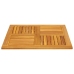 Tablero de mesa cuadrado madera maciza de acacia 80x80x2,2 cm