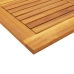 Tablero de mesa cuadrado madera maciza de acacia 90x90x2,2 cm