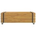 Mesa de centro madera maciza de teca 110x45x35 cm