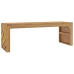 Mesa de centro madera maciza de teca 110x35x38 cm