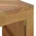 Mesa consola madera maciza de teca 110x35x75 cm