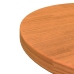 Tablero de mesa redondo madera maciza de pino marrón Ø40x2,5 cm