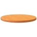 Tablero de mesa redondo madera maciza de pino marrón Ø50x2,5 cm