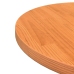 Tablero de mesa redondo madera maciza de pino marrón Ø50x2,5 cm