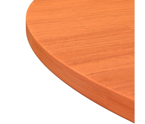 Tablero de mesa redondo madera maciza de pino marrón Ø90x2,5 cm