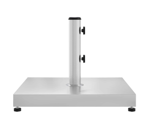 Base de sombrilla cuadrada para palos de Ø32/38/48 mm 28 kg