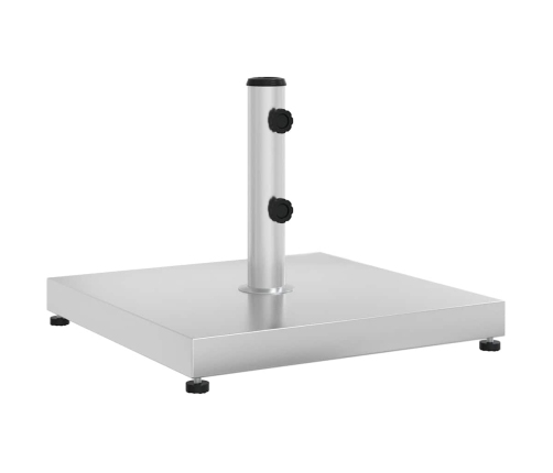 Base de sombrilla cuadrada para palos de Ø32/38/48 mm 28 kg