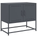 Mueble para TV de acero gris antracita 68,5x39x60,5 cm