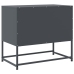 Mueble para TV de acero gris antracita 68,5x39x60,5 cm