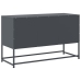 vidaXL Mueble para TV de acero gris antracita 100,5x39x60,5 cm