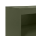 Mueble para TV de acero gris antracita 100,5x39x60,5 cm