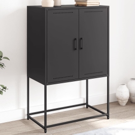 Mueble para TV de acero verde oliva 100,5x39x60,5 cm