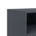 Mueble para TV de acero gris antracita 68x39x60,5 cm