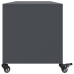 Mueble de TV acero gris antracita 100,5x39x43,5 cm