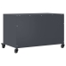 Mueble de TV acero gris antracita 68x39x43,5 cm