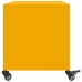 Mueble de TV acero amarillo mostaza 68x39x43,5 cm