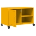 Mueble de TV acero amarillo mostaza 68x39x43,5 cm