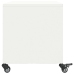 Mueble de TV acero blanco 68x39x43,5 cm