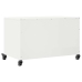 Mueble de TV acero blanco 68x39x43,5 cm